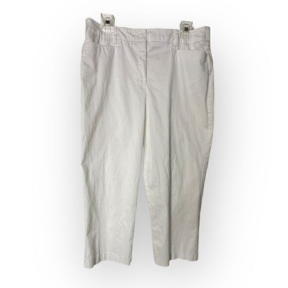 Briggs New York white Pants Size 12 nylon/spandex - Picture 1 of 6